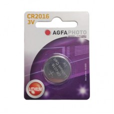 AgfaPhoto CR2016 Batterij 3V, Blister 1 stuk (150-803418) AgfaPhoto CR2016 Batterij 3V, Blister 1 stuk (150-803418)