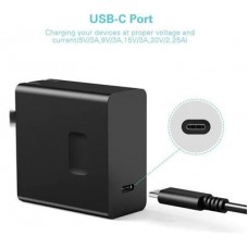Solid Premium 45W Universal PD 3.0 USB-C Charger with USB C Cable bulk, Black op=op (45W-UC01WAE) Solid Premium 45W Universal PD 3.0 USB-C Charger with USB C Cable bulk, Black op=op (45W-UC01WAE)