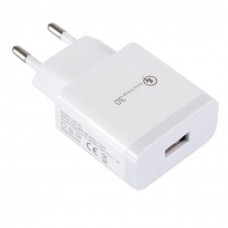 18W QC 3.0 Adapter 5V 3A or 9V 1.67A or 12V 1.2A USB (500300USBQCB)