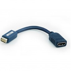 Mini DVI Male to HDMI Female Adapter Cable (AC-MNDVIHD-M-F)
