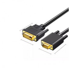 DVI-I (24+5) Dual Link Male to VGA Male Cable M/M, 1.5m (DVII-VGA-M-M-1.5M)