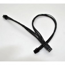 Mini PCIe 6-Pin Male to 2* PCIe 6-Pin Graphics Card Dual Power Supply Cable for Apple Power Mac G5 (M6P-26P-60CM)