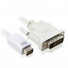 Mini DVI Male to DVI Male,1.8 meters (MNDVID-180M-M)