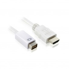 Mini DVI Male to HDMI Male,1.5 meters (MNDVIHD-150M-M)