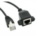 CAT5e Network Extension Cable, 30CM,Black (N1012-EXT-30CM)