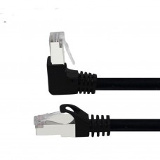 CAT5e Straight to Right Angle UTP Patch Cable, 500CM,Black (N1012-RA-500CM-BK) CAT5e Straight to Right Angle UTP Patch Cable, 500CM,Black (N1012-RA-500CM-BK)
