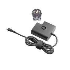 Original HP 45W USB-C Adapter with EU Duckhead, Used Bulk, PN:L65505-008, SPS:L7440-001,ADT-65HLS-D00,TPN-HA01 (OR45-UCHQW01)
