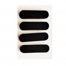 Generic Desktop Rubber Bottom Feet Cuboid 22-10-3mm van 4 (PCP-FP-HP029)