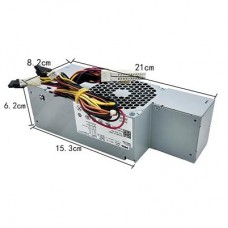 Power Supply for Dell OptiPlex 745 755 GX620 SFF Series H275P-01,24PIN 275W Refurbished (PCP-SPSU-DL023)