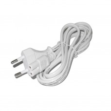 Netsnoer (EU) 2-pin, 1.5 meter, Wit (PWR-2P-WH) Netsnoer (EU) 2-pin, 1.5 meter, Wit (PWR-2P-WH)