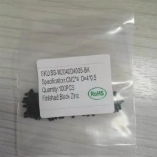 Notebook Computer Repair Screw Thin Flat Wafer Head Cross Black Zinc CM2*4 D=4.0*0.5 100pcs/set (SS-M2040D4005-BK) Notebook Computer Repair Screw Thin Flat Wafer Head Cross Black Zinc CM2*4 D=4.0*0.5 100pcs/set (SS-M2040D4005-BK)