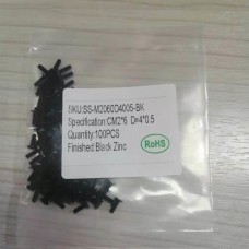 Notebook Computer Repair Screw Thin Flat Wafer Head Cross Black Zinc CM2*6 D=4.0*0.5 100pcs/set (SS-M2060D4005-BK) Notebook Computer Repair Screw Thin Flat Wafer Head Cross Black Zinc CM2*6 D=4.0*0.5 100pcs/set (SS-M2060D4005-BK)