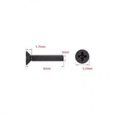 1PCS Bottom Case M3*8 Screw for REMY3EN POS Monitor Stand (SS-REM101-D-BK) 1PCS Bottom Case M3*8 Screw for REMY3EN POS Monitor Stand (SS-REM101-D-BK)