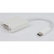 USB-C Male to VGA Female Adapter for MacBook & etc. (TYPEC-VGA-M-F)