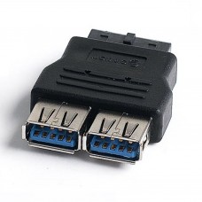 USB 3.0 Pinheader naar 2x USB A (USB3-IH002)