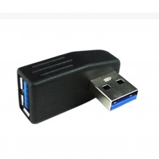 USB 3.0 A Male to Female adapter,right angled (USB3-RA-M-F)