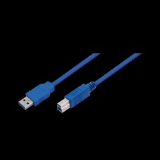 USB 3.0 A Male to B Male, blue, 1M, CU0044 (USB3AM-BM-1MBU)