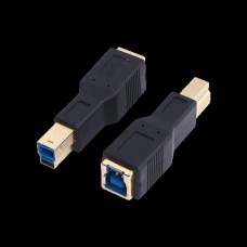 USB 3.0 B Male to B Female Adapter, AU0019 (USB3BM-BF-L)