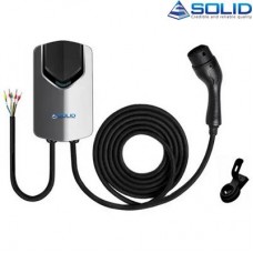 "Solid" EV Laadstation 3 fase - 11 kW - Type 2 - 5 meter laadkabe - RFID - Mobile App (VCS-DP-11-5M)