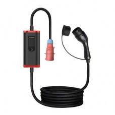 Mobiele EV CEE oplader - 3 fase - 11 kW - 8A to 16A - CEE Stopcontact (rood) - Type 2 - Incl. opbergtas - Geschikt voor elektrische auto's en plug-in hybrides (VPC-B2-11C-5M)